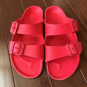 Girls Pink Birkenstock size 2 /2.5